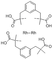 Bis[rhodium(a,a,a#,a#-tetramethyl-1,3-benzenedipropionic acid)]