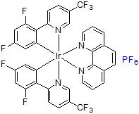 二[2-(2,4-二氟苯基)-5-三氟甲基吡啶][1,10-菲罗啉]铱二(六氟磷酸)盐