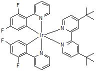 [2,2'-联(4-叔丁基吡啶)]双[2-(2,4-二氟苯基)吡啶]铱(III) 六氟磷酸盐