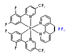 二[2-(2,4-二氟苯基)-5-三氟甲基吡啶][1,10-菲罗啉]铱(III)六氟磷酸盐