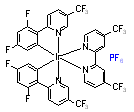 二[2-(2,4-二氟苯基)-5-三氟甲基吡啶][4,4'-二(三氟甲基)-
2,2'-联吡啶]铱(III)六氟磷酸盐
