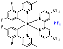 4,4'-双(三氟甲基)-2,2'-联吡啶 双[3,5-二氟-2-[5-甲基-2-吡啶基)苯基]铱(III)六氟磷酸盐