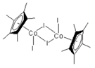 Di-μ-iododiiodobis[(1,2,3,4,5-η)-1,2,3,4,5-pentamethyl-2,4-cyclopentadien-1-yl]dicobalt